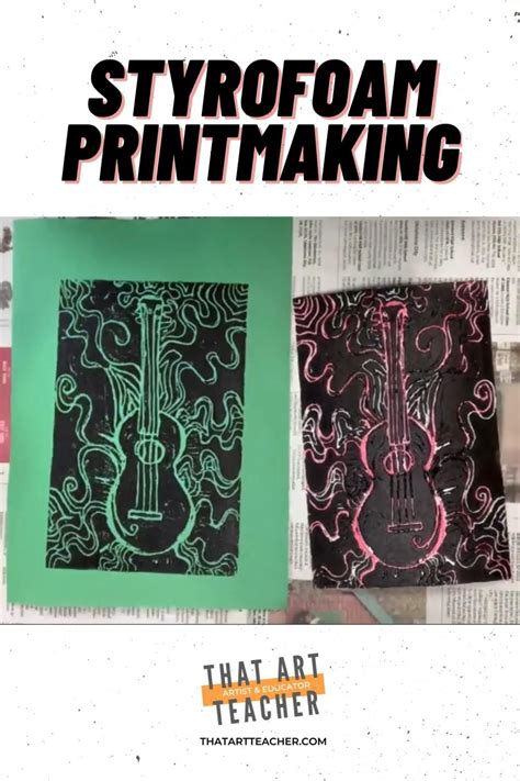 Image result for Styrofoam Printmaking