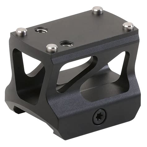 Davidson Defense Optic Riser Mount for RMSc Footprint, Aluminum, Black, 1.04"/26.5mm Height