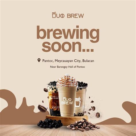 Duo Brew Pantoc Opening, Meycauyan, Meycauayan, Philippines, 24 April ...