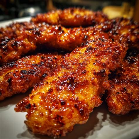 Spicy Honey Butter Chicken Tenders - Recipes Finds