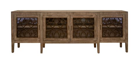 International Furniture Direct Mandala IFD8102CNSDS Rustic 4-Door ...