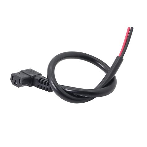 Buy GELRHONR Right Angle IEC320 C13 Female 3 Pin Connector with Open ...