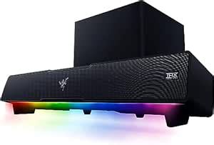 Razer Leviathan V2: Multi-Driver PC Gaming Soundbar with Subwoofer ...