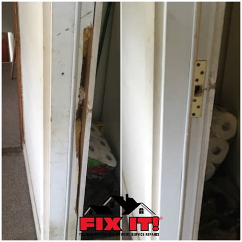 Door jamb repair - handyman - Fix It!® - Handyman - MetroWest & Boston MA