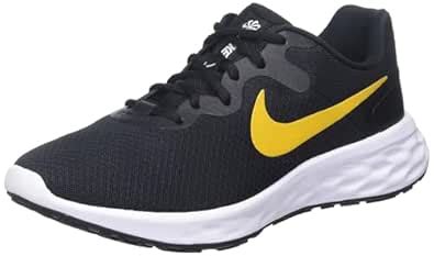 Buy Nike Mens Revolution 6 Nn Black/University Gold-Light Silver-White ...