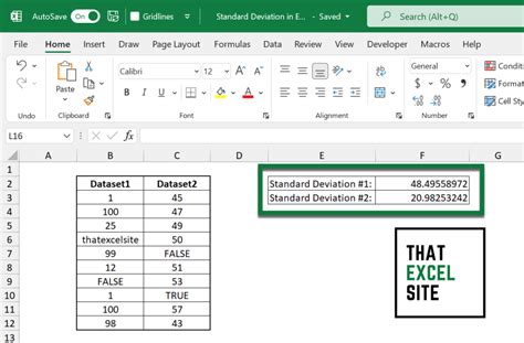 Image result for How to Do Standard Deviation On Excel Stdev.s