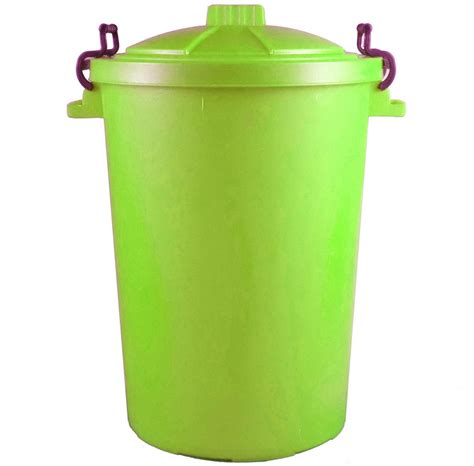 80l 85l Lime Green Litre Plastic Colour Bin Garden Rubbish | Desertcart ...