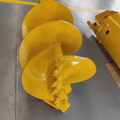 Factory Quality Foundation construction Parts Soil Conical Auger auger ...