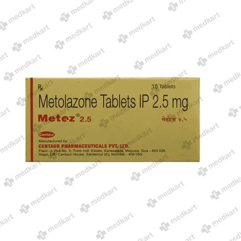 METOZ 2.5MG TABLET 10'S Price, Uses, Side Effects & Substitutes | Medkart