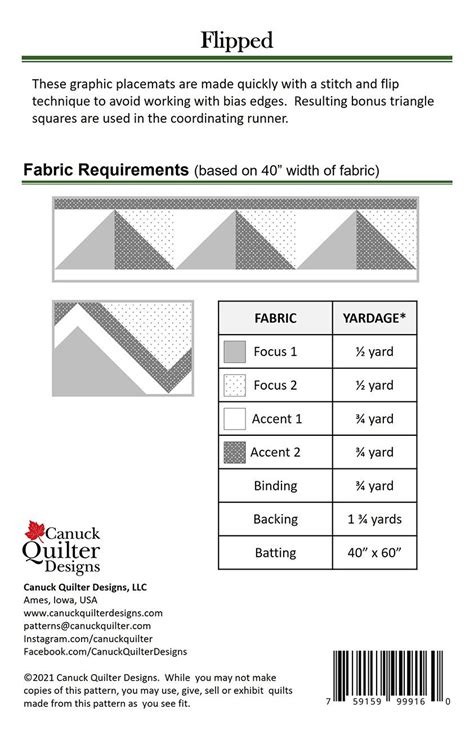 Image result for Fast Flipped Table Runner Pattern