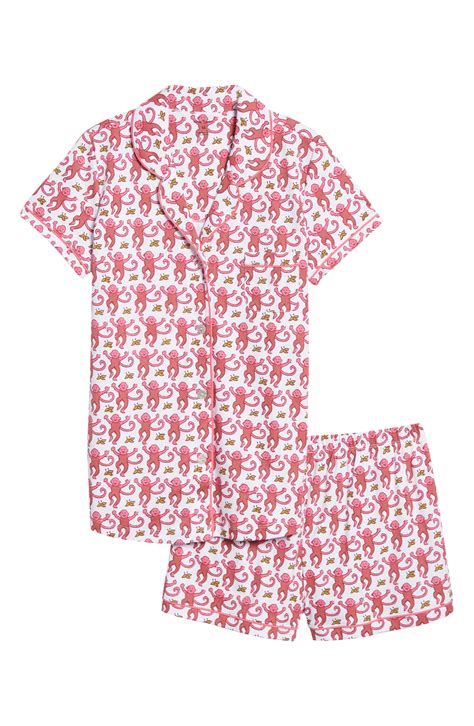Roller Rabbit Monkey Polo Short Pajamas | Nordstrom | Roller rabbit ...
