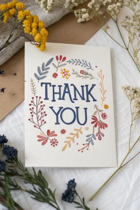 16+ Creative Thank You Card Drawing Ideas - Alderlight