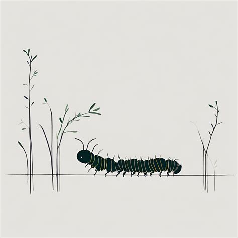 20 Easy Caterpillar Drawing Ideas For Insect Life Lovers - DIYnCrafty