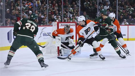 Wild blow 2-goal lead, fall to Flyers in overtime | MPR News