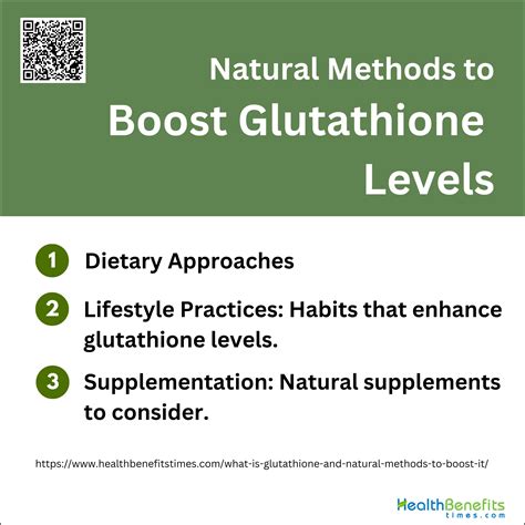 What Is Glutathione and Natural Methods to Boost It - Health Benefits