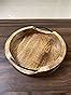 Craft Mshopr Medium Rustic Round Wooden Serving Tray 10x10x2 Inches ...
