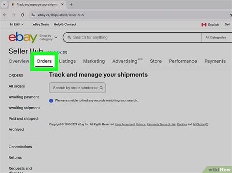 Image result for eBay Return Label Print