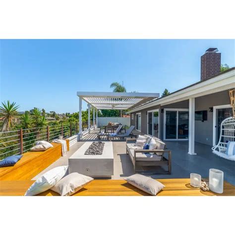 BIM objects - Free download! Signature Louvered Roof Pergola ...