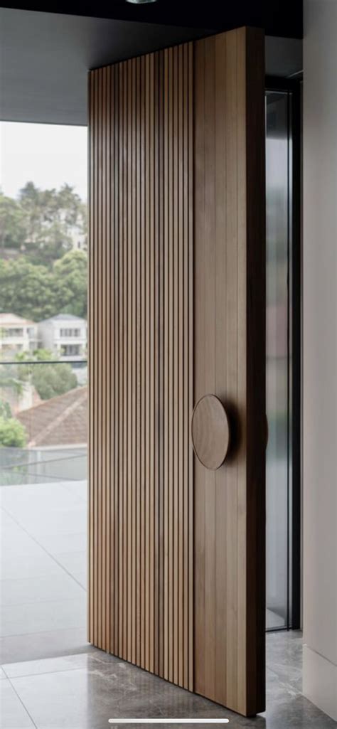 Modern Wooden Door Design for Home Interior