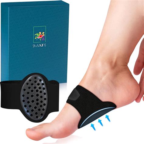 Amazon.com: DR. POTTER+ Arch Support Sleeves for Plantar Fasciitis Relief, Adjustable ...