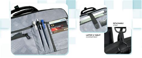 ZenPack Classic Laptop Messenger Bag X Briefcase for Laptops up to 15.