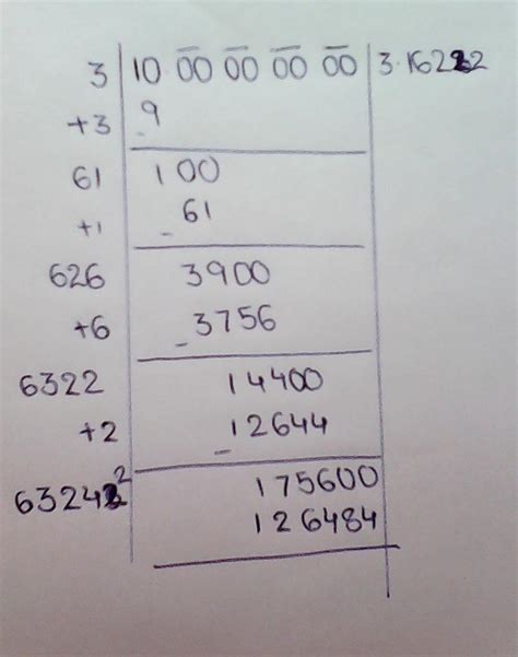 find the square root of 10 upto two decimal places - Brainly.in