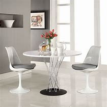 Image result for Small Round Modern Dining Table