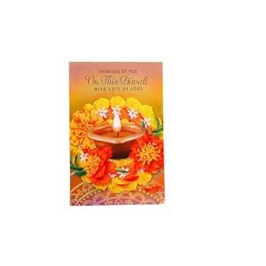 ARCHIES Lots of Love Diwali Wishes Greeting Card Pack Of 2 : Amazon.in ...