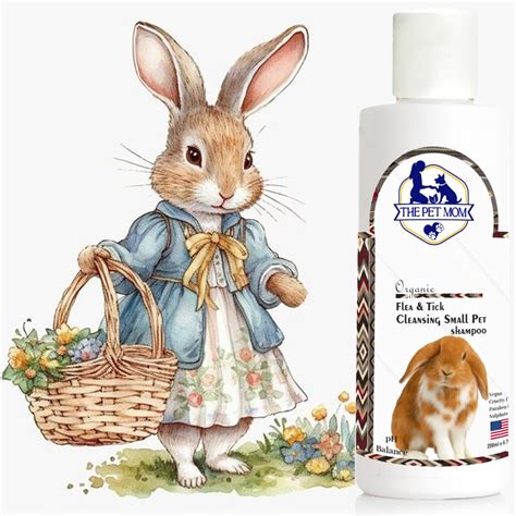 Buy The Pet Mom Organic Flea & Tick Cleansing Rabbit Shampoo for Ticks ...