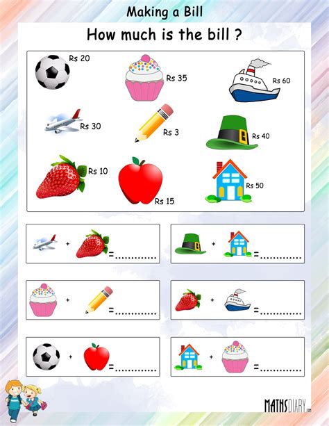 Money Math Worksheets 的图像结果