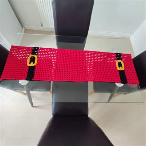 Crochet Table Runner Free Instructions 的图像结果
