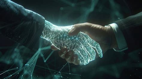 Digital Shaking Hands 的图像结果