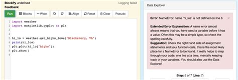 Blockly Python 的图像结果