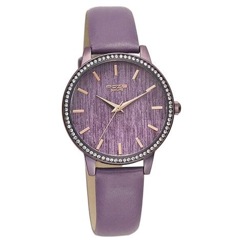 Buy Online Poze by Sonata Quartz Analog Purple Dial PU Leather Strap ...