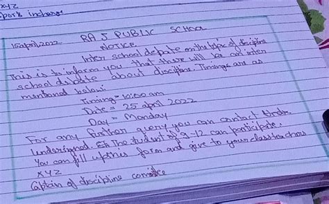 As the capitan of the discipline committee of Raj public school ,Patna ...