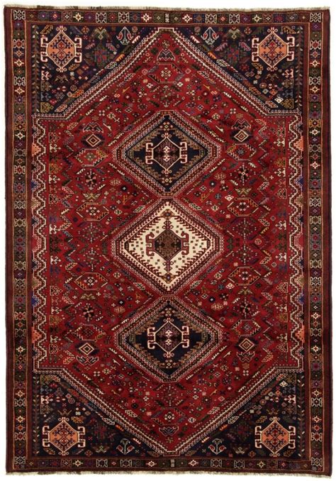 Perserteppich Shiraz rot (198x280cm)