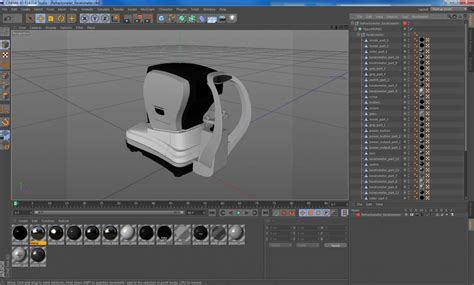 3D model Refractometer Keratometer | 3D Molier International