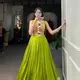 The brand shop Festive Fashion at Its Best: Rayon Lehenga and Gamthi ...