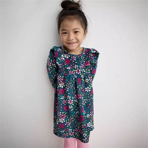 Baby & Toddler Girl Jumping Beans® Ribbed Velour Flutter Sleeve Dress