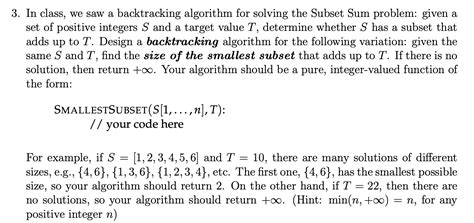 Image result for Backtracking Problems with Subset