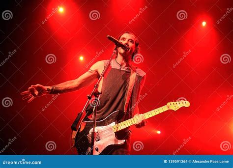 Vocalist and Guitarist Gavin Rossdale - Bush Band Editorial Stock Image ...
