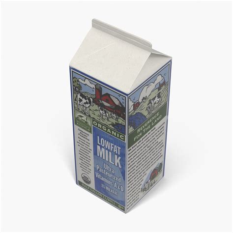 3D model Half Gallon Milk Carton 2 | 3D Molier International
