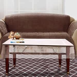 Buy Kuber Industries PVC Transparent Table Cover 4 Seater | Table ...