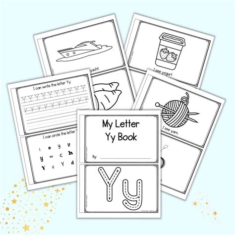 Free Printable Letter Y Book Emergent Reader - The Artisan Life