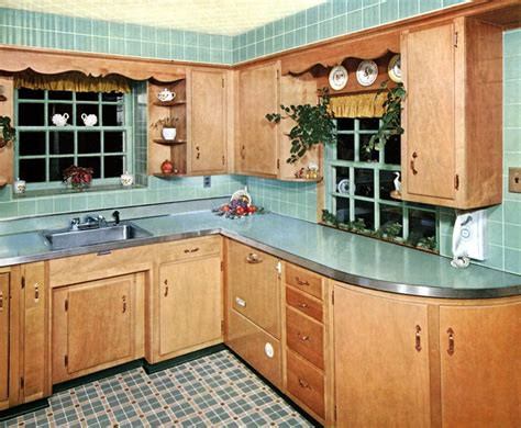 31 vintage 1950s kitchen tile design ideas - Click Americana