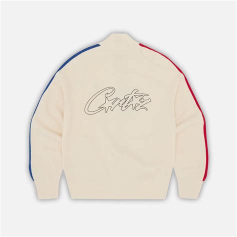 CORTIEZ RTW KNIT FLEECE ZIP UP - CREAM
