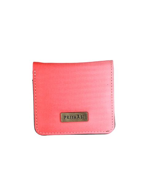 Peach Ombre Solid Two Fold Wallet – Priyaasi