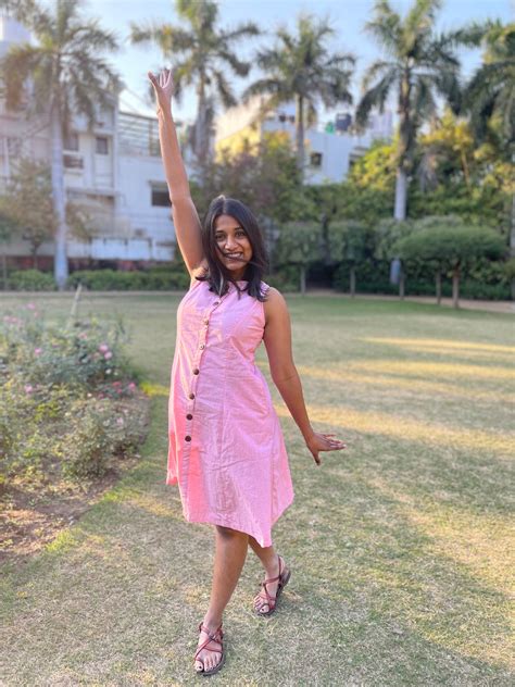 Buy linen A-line dress with pockets | Sustainable dress - Tamarind Chutney