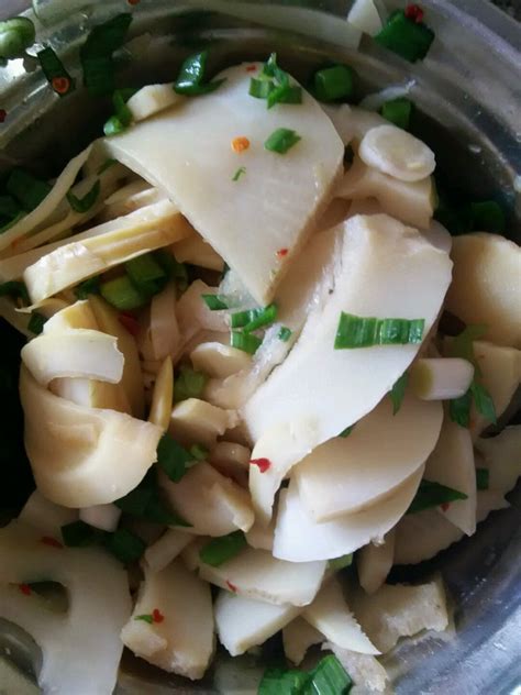 「凉拌竹笋尖」的做法+配方，简单易做，夏天开胃素菜，非常美味 | 说明书网