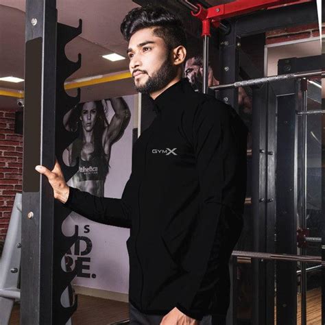 Jet Black Jacket Summer Windcheater - Aero Series – GymX